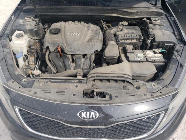 5XXGN4A72FG429280 - 2015 KIA OPTIMA EX BLACK photo 11