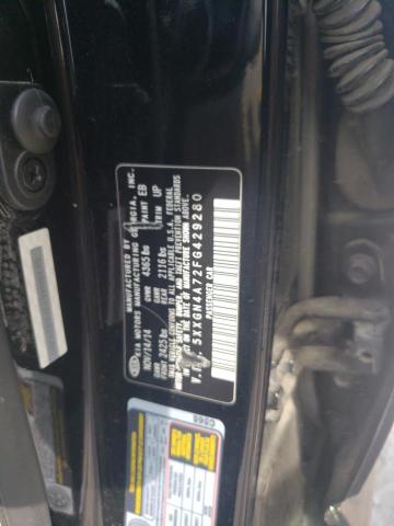 5XXGN4A72FG429280 - 2015 KIA OPTIMA EX BLACK photo 13