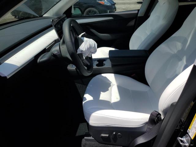 7SAYGDED3SF278416 - 2025 TESLA MODEL Y შავი ფოტო 7