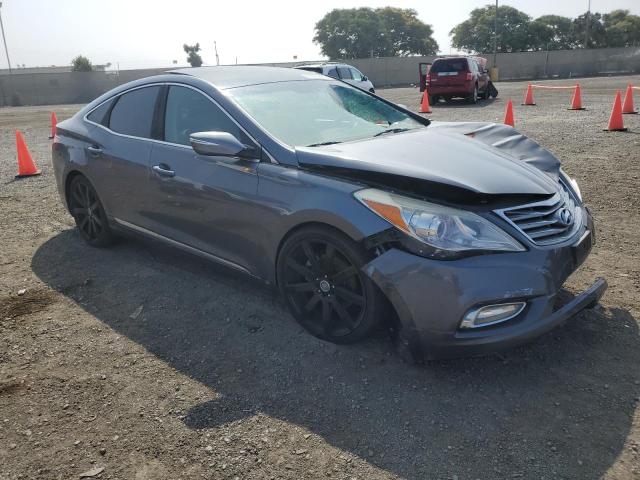 KMHFH4JG2DA323760 - 2013 HYUNDAI AZERA GLS GRAY photo 4