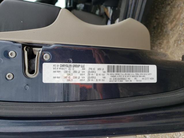 2C4RC1BG4DR656812 - 2013 CHRYSLER TOWN & COU TOURING 蓝色 照片 13