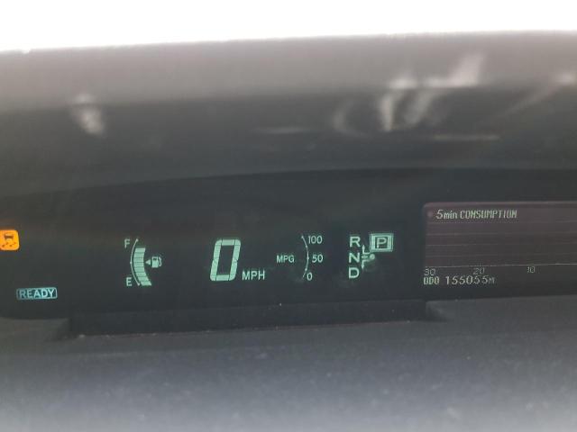 JTDKN3DP8E3052307 - 2014 TOYOTA PRIUS PLUG WHITE photo 9