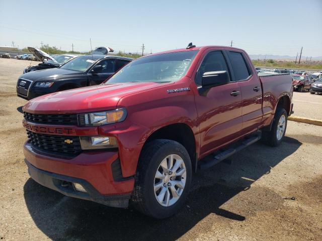 1GCRWBEH5LZ111580 - 2020 CHEVROLET SILVERADO C1500 CUSTOM RED photo 1