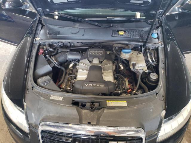 WAUKGAFB4BN017230 - 2011 AUDI A6 PRESTIGE შავი ფოტო 11