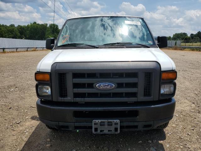 1FTNE1EWXEDA25448 - 2014 FORD ECONOLINE E150 VAN WHITE photo 5