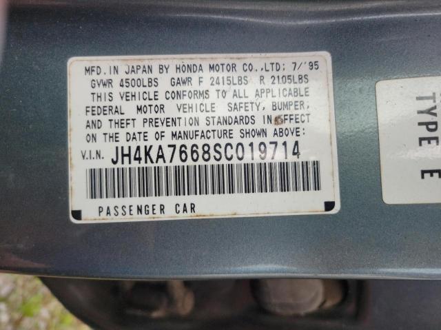 JH4KA7668SC019714 - 1995 ACURA LEGEND L BLUE photo 10