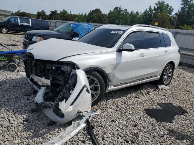 5UX23EM06P9N48242 - 2023 BMW X7 XDRIVE40I WHITE photo 1