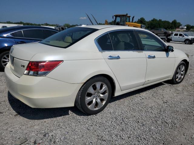 1HGCP36889A004152 - 2009 HONDA ACCORD EXL WHITE photo 3