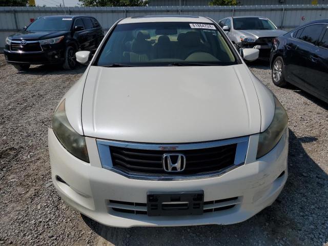 1HGCP36889A004152 - 2009 HONDA ACCORD EXL WHITE photo 5