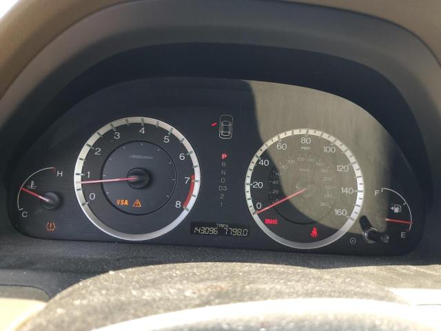 1HGCP36889A004152 - 2009 HONDA ACCORD EXL WHITE photo 9