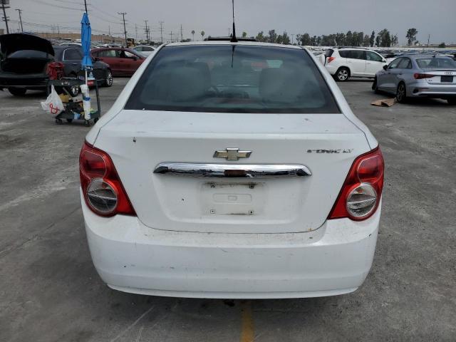 1G1JC5SH3C4108582 - 2012 CHEVROLET SONIC LT თეთრი ფოტო 6
