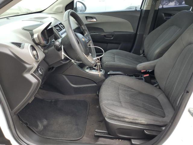 1G1JC5SH3C4108582 - 2012 CHEVROLET SONIC LT თეთრი ფოტო 7