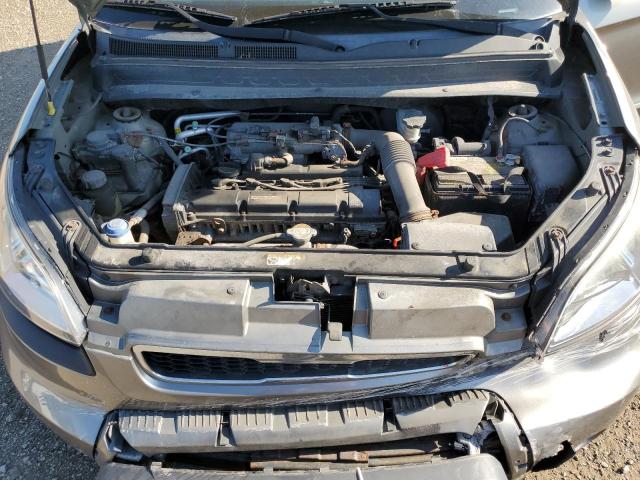 KNDJT2A26B7199797 - 2011 KIA SOUL + GRAY photo 12