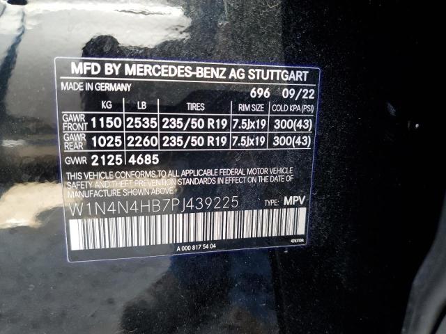 W1N4N4HB7PJ439225 - 2023 MERCEDES-BENZ GLA 250 4MATIC BLACK photo 13