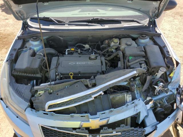 1G1PC5SH4C7113539 - 2012 CHEVROLET CRUZE LS ვერცხლისფერი ფოტო 11