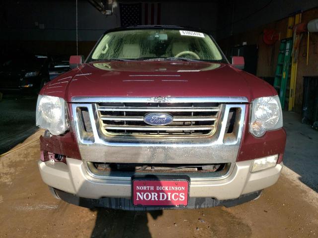 1FMEU74E87UB47349 - 2007 FORD EXPLORER EDDIE BAUER PURPLE photo 5