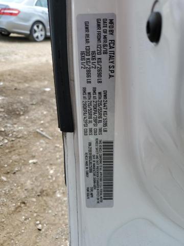 ZFBERFBB9J6L25986 - 2018 RAM PROMASTER SLT 白色 照片 13