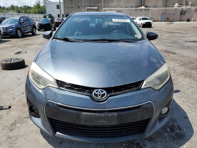 2T1BURHE7EC055849 - 2014 TOYOTA COROLLA L GRAY photo 5