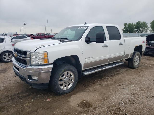 1GC4K1E88CF236610 - 2012 CHEVROLET SILVERADO K3500 LTZ WHITE photo 1