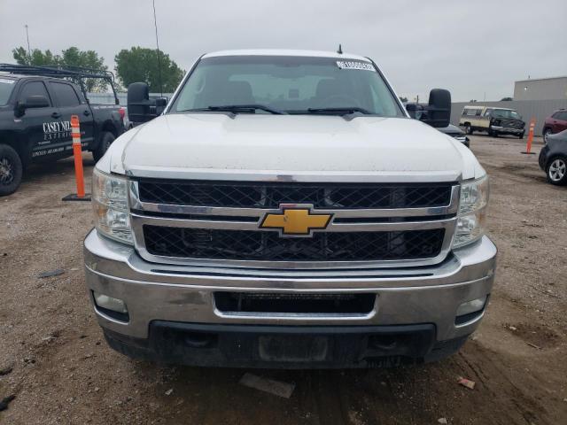 1GC4K1E88CF236610 - 2012 CHEVROLET SILVERADO K3500 LTZ WHITE photo 5