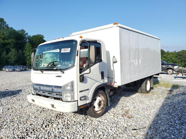 54DC4W1B9DS801276 - 2013 ISUZU NPR HD WHITE photo 1