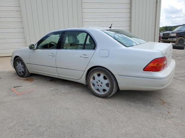 JTHBN30F610024321 - 2001 LEXUS LS 430 WHITE photo 2