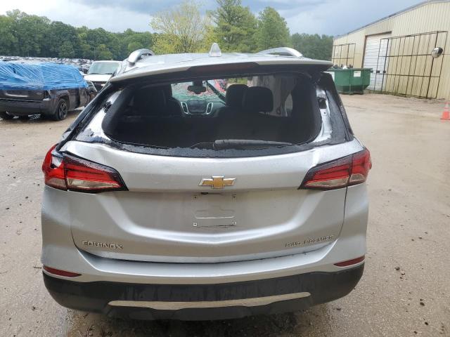 2GNAXXEV3N6125724 - 2022 CHEVROLET EQUINOX PREMIER SILVER photo 6