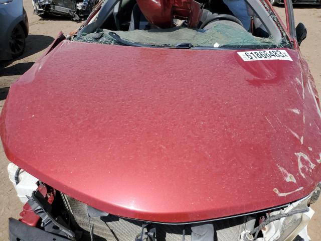 4T1BF1FK4CU586832 - 2012 TOYOTA CAMRY BASE RED photo 11