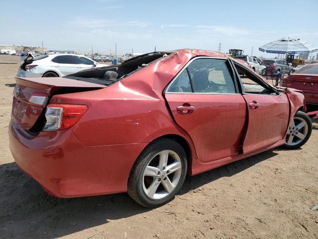 4T1BF1FK4CU586832 - 2012 TOYOTA CAMRY BASE RED photo 3