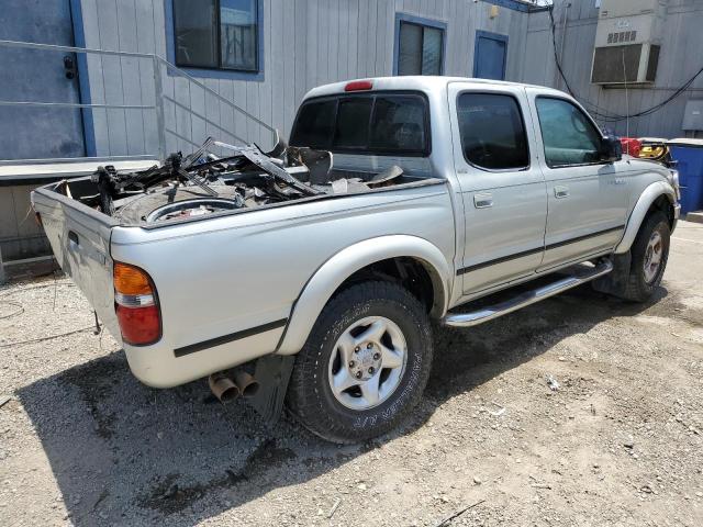 5TEGN92N21Z774958 - 2001 TOYOTA TACOMA DOUBLE CAB PRERUNNER SILVER photo 3