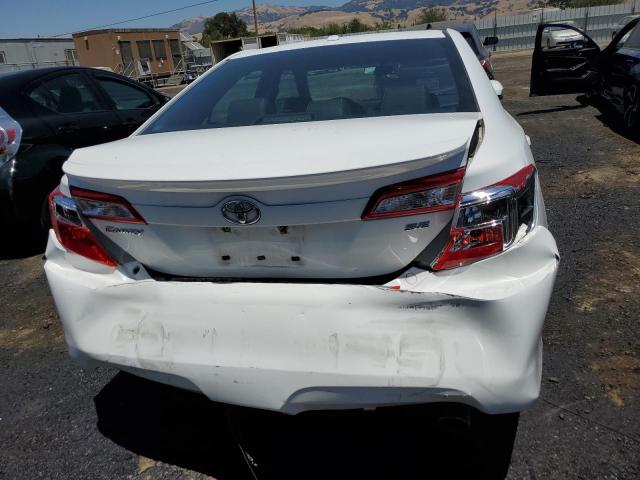 4T1BF1FK1CU549141 - 2012 TOYOTA CAMRY BASE WHITE photo 6