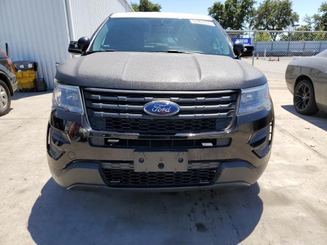 1FM5K8AR2HGC34960 - 2017 FORD EXPLORER POLICE INTERCEPTOR BLACK photo 5