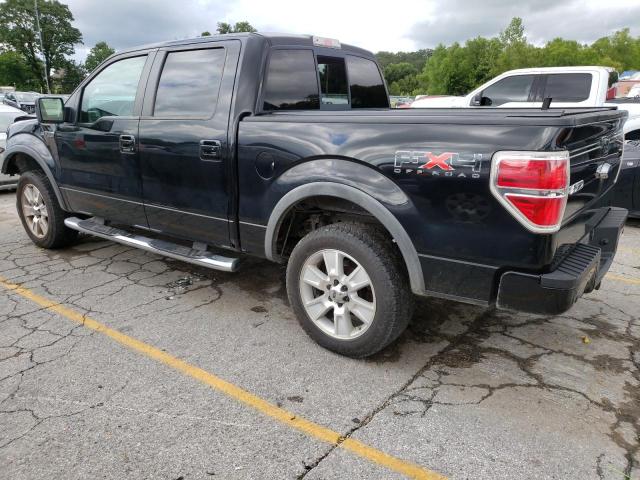 1FTPW14V59KC92481 - 2009 FORD F150 SUPERCREW BLACK photo 2