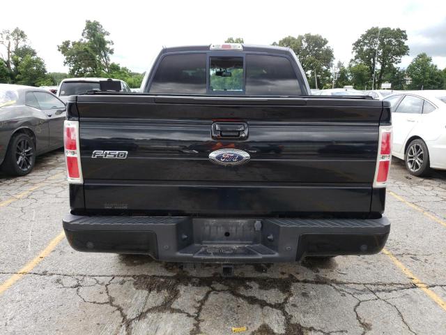 1FTPW14V59KC92481 - 2009 FORD F150 SUPERCREW BLACK photo 6