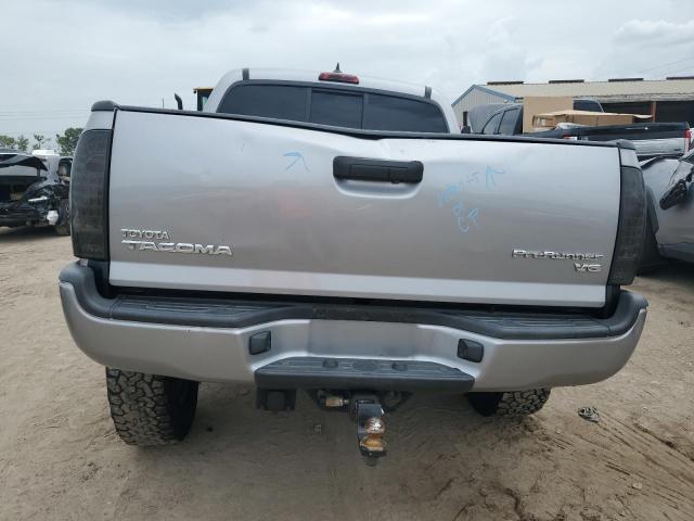 5TFJU4GN4FX089217 - 2015 TOYOTA TACOMA DOUBLE CAB PRERUNNER SILVER photo 6