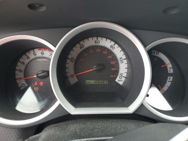 5TFJU4GN4FX089217 - 2015 TOYOTA TACOMA DOUBLE CAB PRERUNNER SILVER photo 9