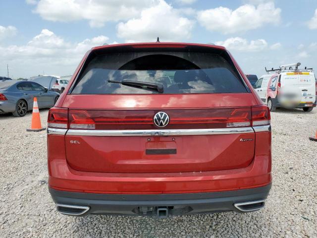 1V2BR2CA8RC524652 - 2024 VOLKSWAGEN ATLAS SEL Qırmızı foto 6