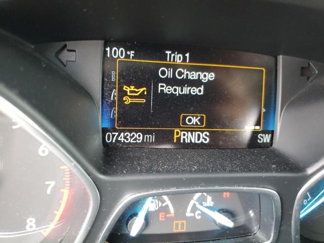 1FMCU0F75KUA10567 - 2019 FORD ESCAPE S ვერცხლისფერი ფოტო 9