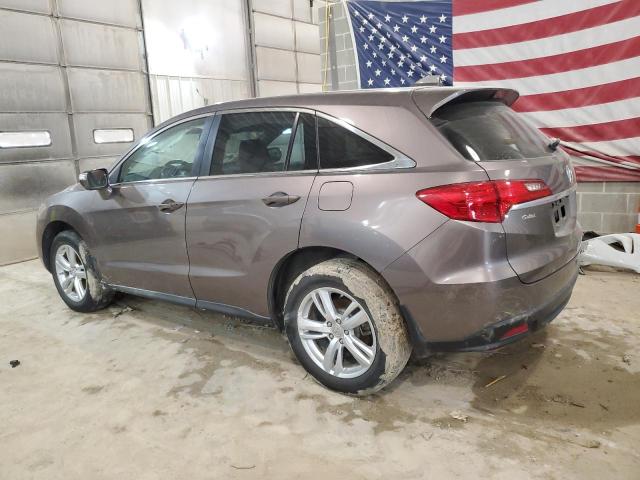 5J8TB3H53DL011251 - 2013 ACURA RDX TECHNOLOGY BROWN photo 2