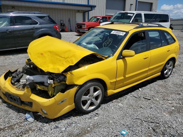 JM1BJ245221500116 - 2002 MAZDA PROTEGE PR5 黄色 照片 1
