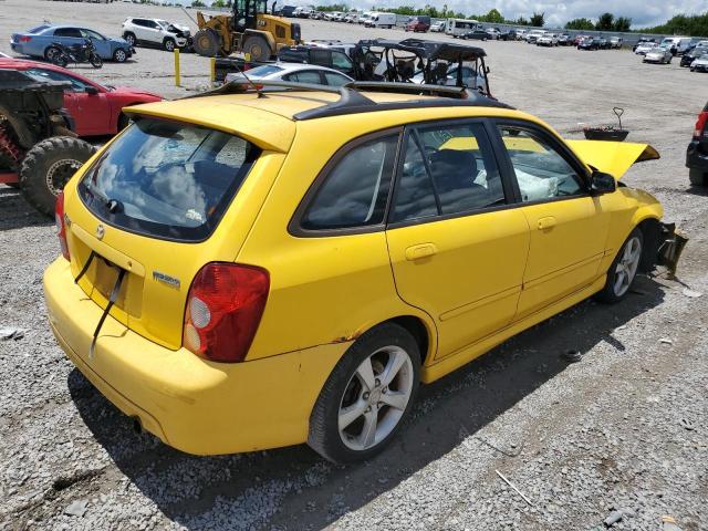 JM1BJ245221500116 - 2002 MAZDA PROTEGE PR5 黄色 照片 3