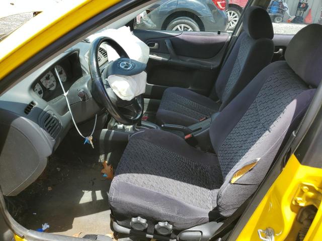 JM1BJ245221500116 - 2002 MAZDA PROTEGE PR5 黄色 照片 7