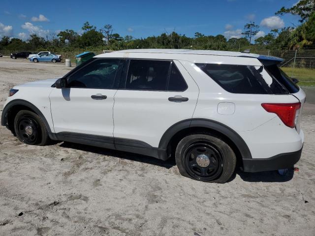 1FM5K8AB6MGC31556 - 2021 FORD EXPLORER POLICE INTERCEPTOR 白色 照片 2