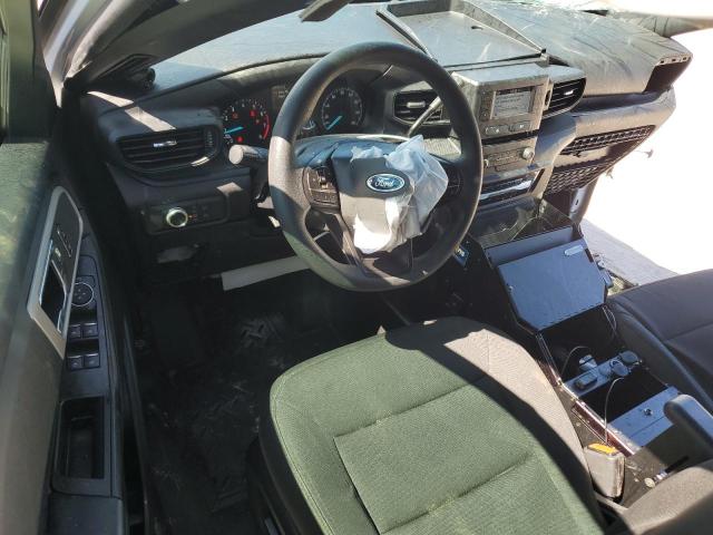 1FM5K8AB6MGC31556 - 2021 FORD EXPLORER POLICE INTERCEPTOR 白色 照片 8