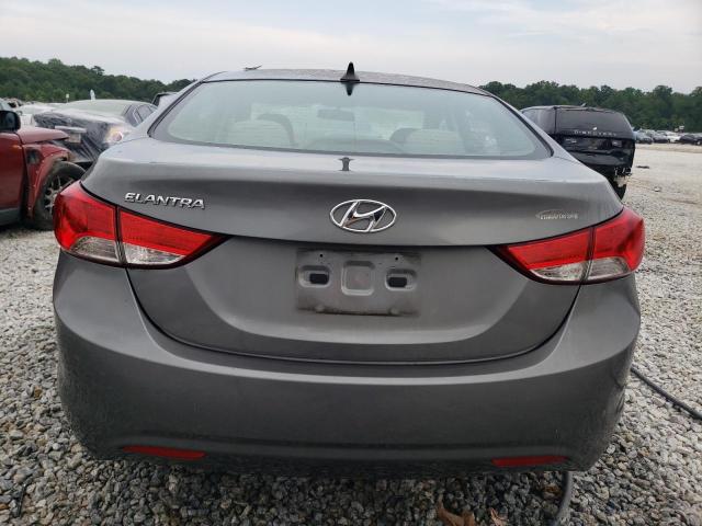 5NPDH4AEXDH375320 - 2013 HYUNDAI ELANTRA GLS GRAY photo 6