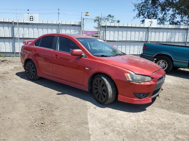 JA3AU86W79U008619 - 2009 MITSUBISHI LANCER GTS RED photo 4