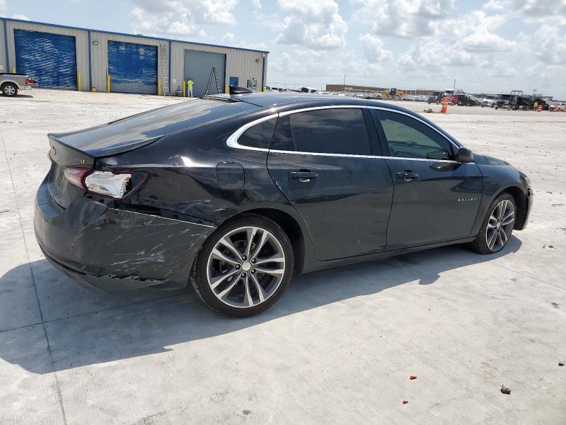 1G1ZD5ST6MF023262 - 2021 CHEVROLET MALIBU LT BLACK photo 3