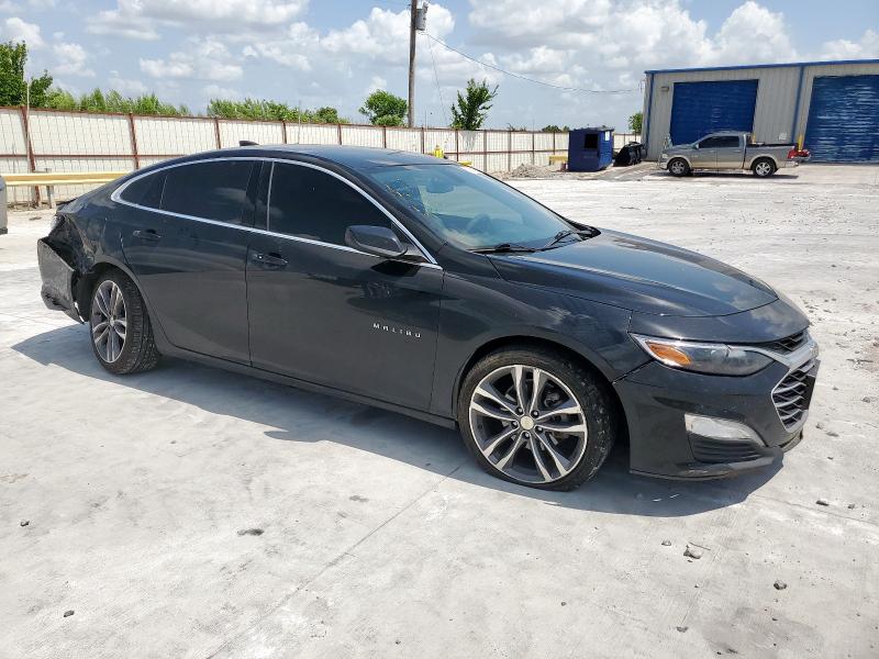 1G1ZD5ST6MF023262 - 2021 CHEVROLET MALIBU LT BLACK photo 4