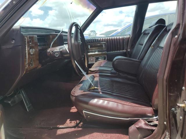 1G6DW51Y7H9745288 - 1987 CADILLAC BROUGHAM BURGUNDY photo 7