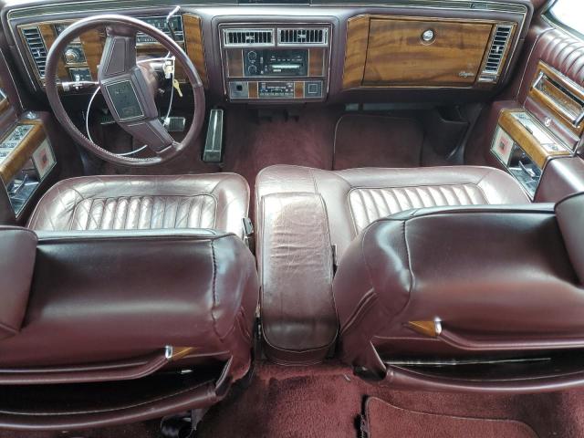 1G6DW51Y7H9745288 - 1987 CADILLAC BROUGHAM BURGUNDY photo 8